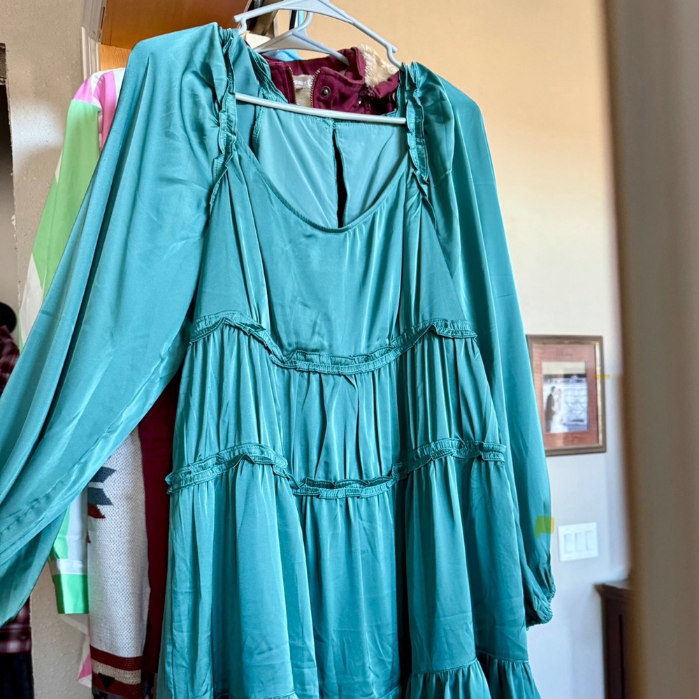 Teal Women's Dress